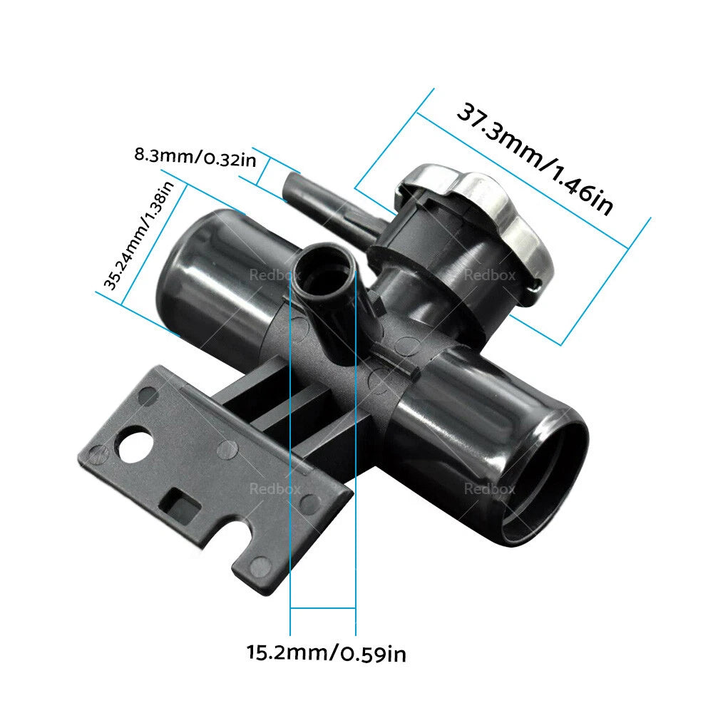 Radiator Coolant Filler Neck with Cap for Mitsubishi Lancer Outlander Sport