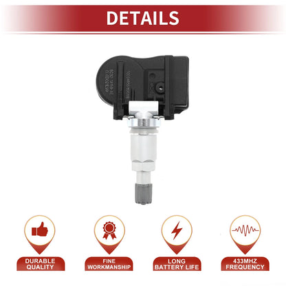 Tire Pressure Sensor 433MHz for Volvo C30 (2008-2013) 1 x Pcs