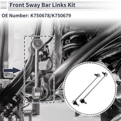 Front Stabilizer Bar Links No Bushing for ACURA MDX (2014 - 2020)