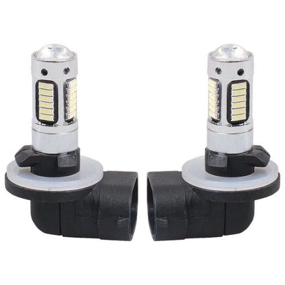 1pc 881 30SMD HID White 5 COB LED Fog Lights DRL Bulbs 886 894 896 898 H27W/2