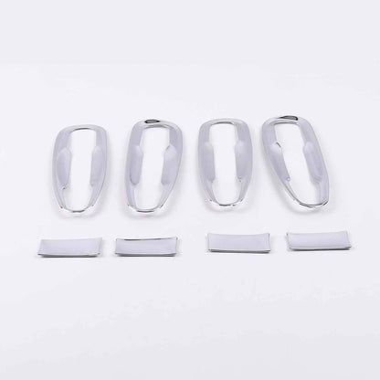 Chrome Door Handle Bowl Cover Trim for Toyota Land Cruiser Prado (2010-2019)