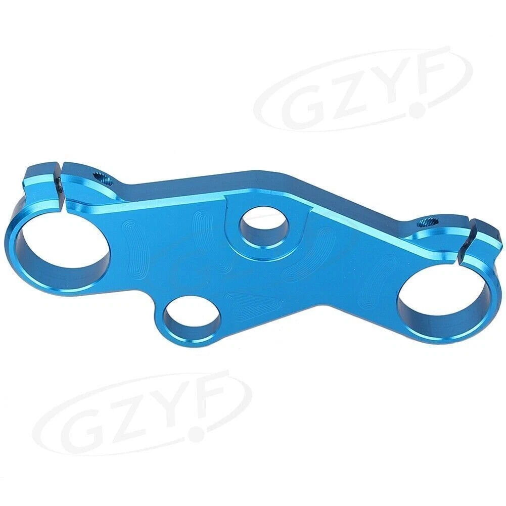 Triple Tree Front End Upper Top Clamp for SUZUKI GSXR 600 01-03, GSXR 1000 Blue