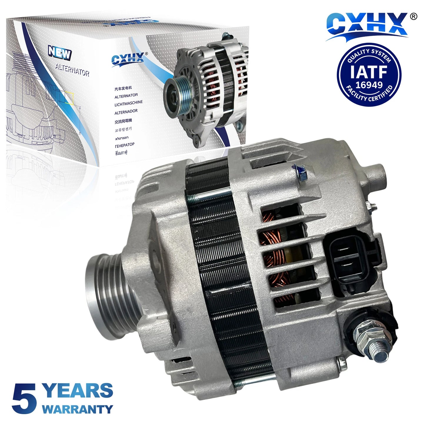 12V Alternator for Nissan X-Trail T30 T31 QR25DE 2.5L Petrol (1998-2014)