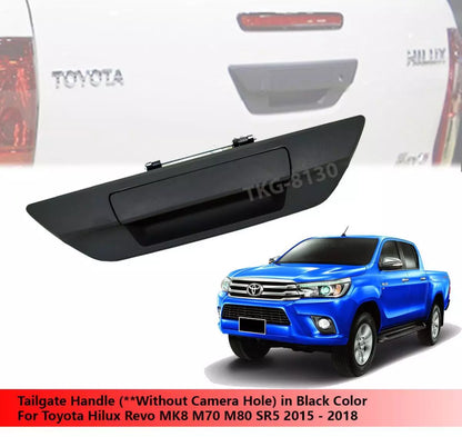 Black Tailgate Handle for Toyota Hilux 1kdM70 M80 (2015-2018)