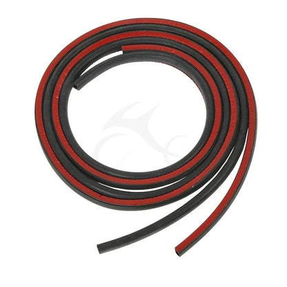 Rubber Seal Gasket Weather Strip for Harley Saddlebag Lids (2014-2023)