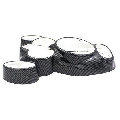 Carbon Fiber Look Center Console Gear Shift Panel Cover Trim for Mini R50 R53