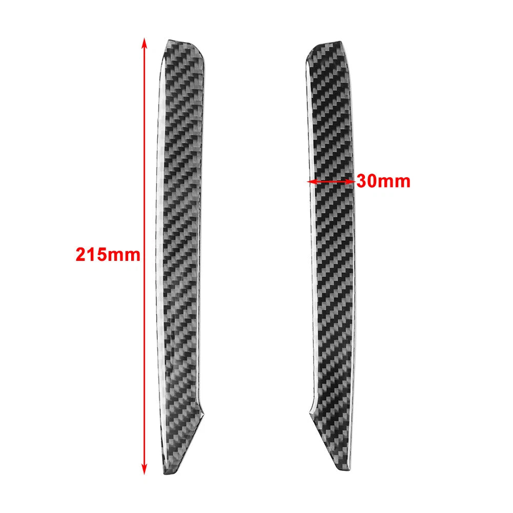 Red Carbon Fiber Console Side Cover Trim for Subaru Forester (2009-2013)