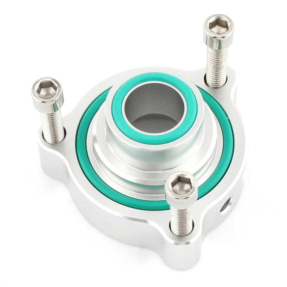 Silver Turbo Blow Off Valve Adaptor for BMW Mini Cooper, Peugeot 1.6 Turbo