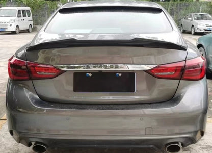Unpainted Rear Trunk Spoiler Wing for Infiniti Q50 Sedan 2014-2024