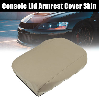 Beige Neoprene Center Console Lid Armrest Cover for Ford Explorer (2011-2019)