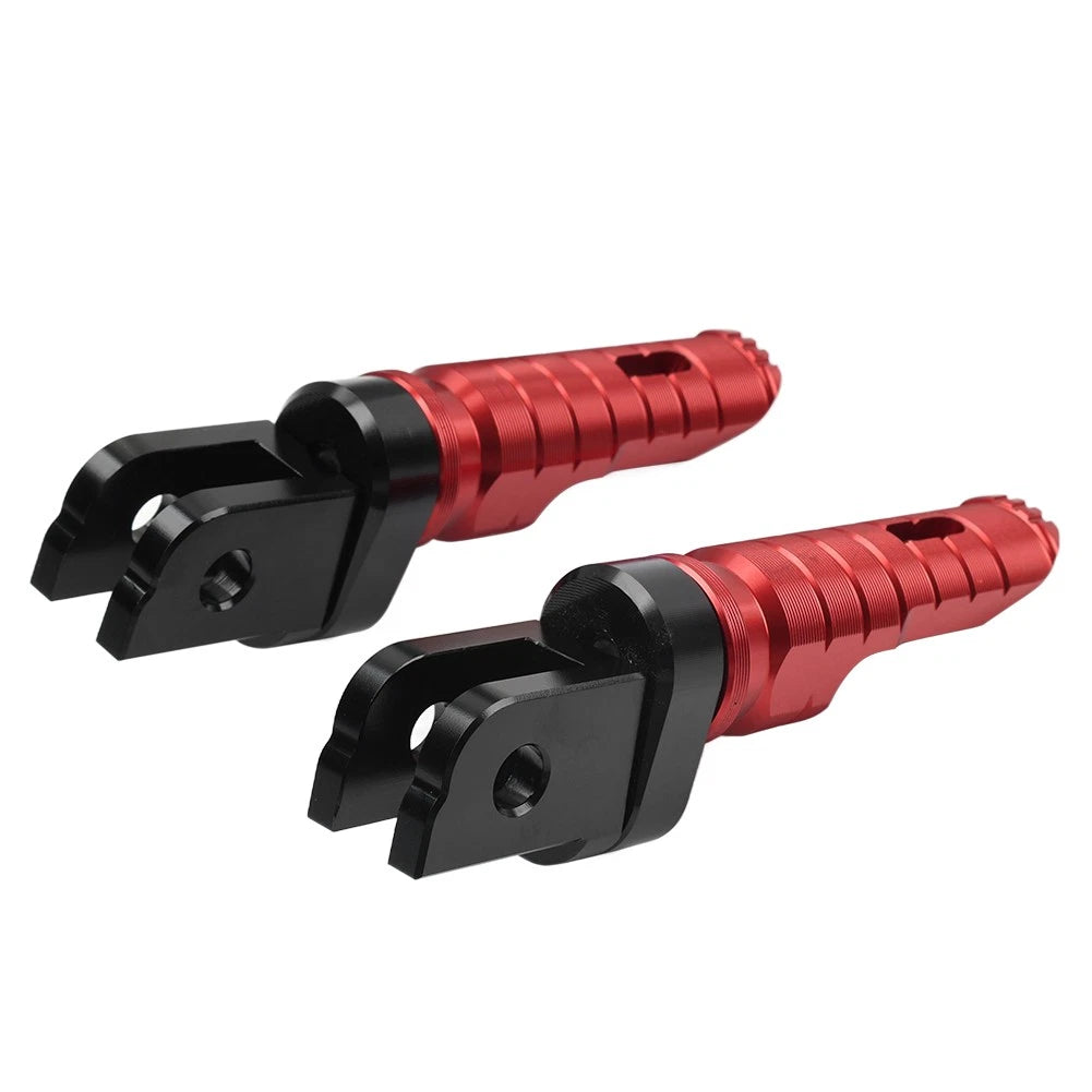 Red Front Footrest Pegs for BMW R Nine T/Scrambler, F900R (2020-2023)