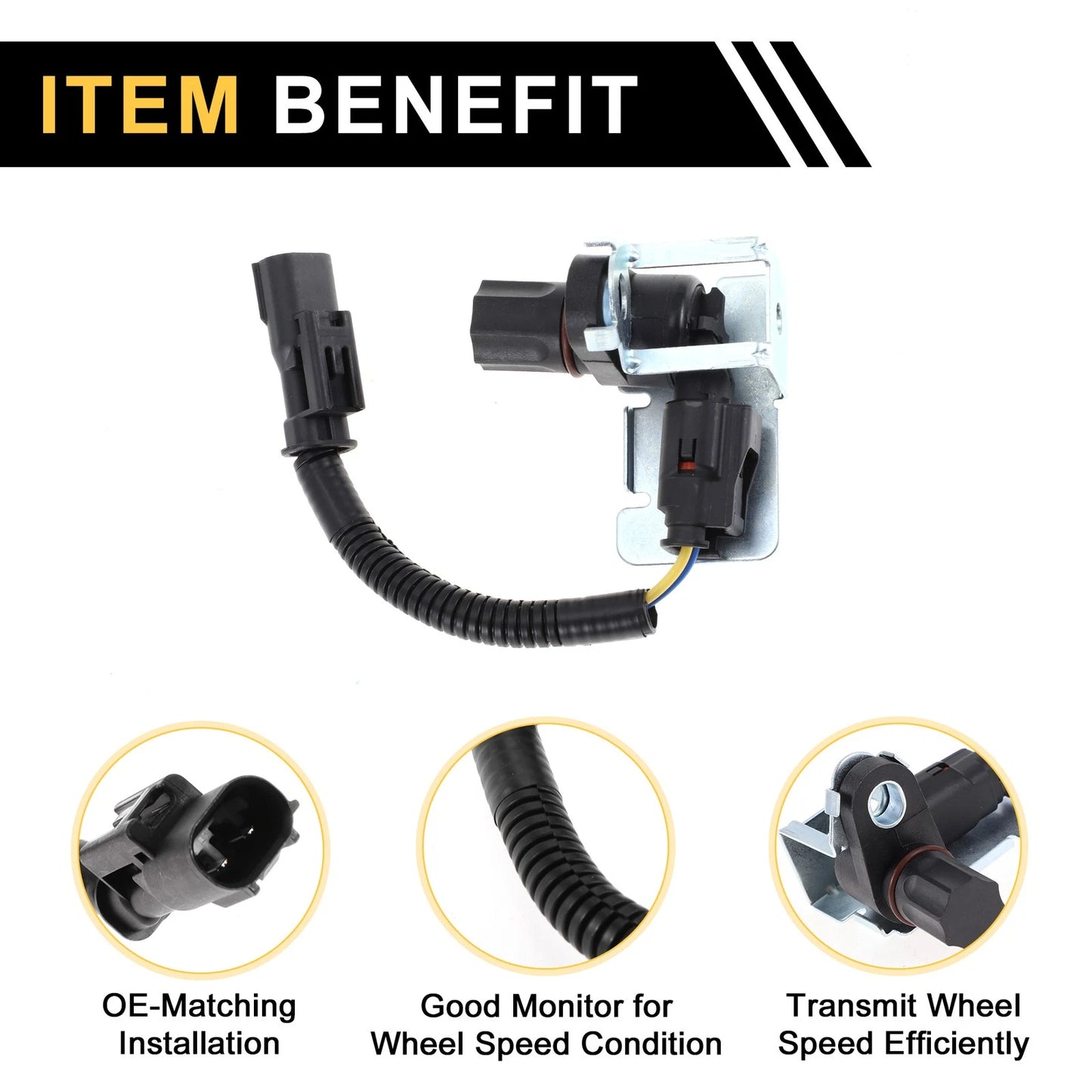 ABS Wheel Speed Sensor for Dodge Ram 1500 2500 3500