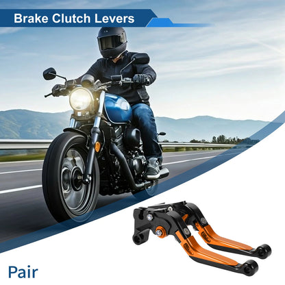 Brake Clutch Levers / Adjustable Short/Long for Yamaha MT-07 (2014–2022)
