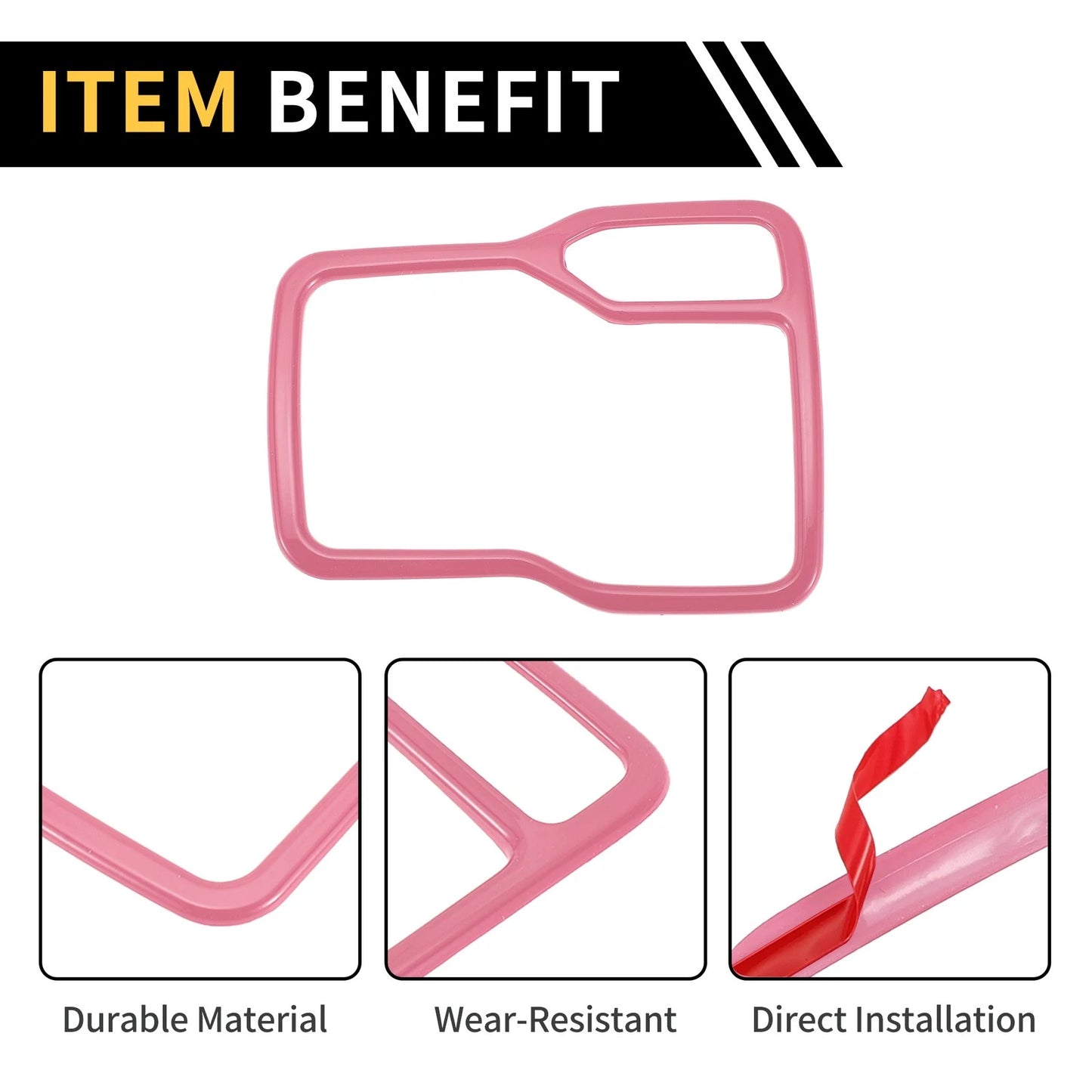 Center Console Gear Shift Frame Cover Trim for Jeep Wrangler JL (2018-2023)