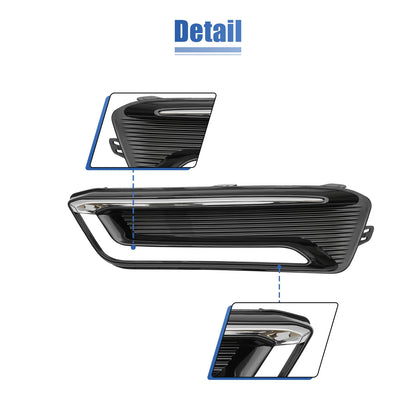 Front Right Passenger Side Fog Light Grille Cover for Chevy Impala