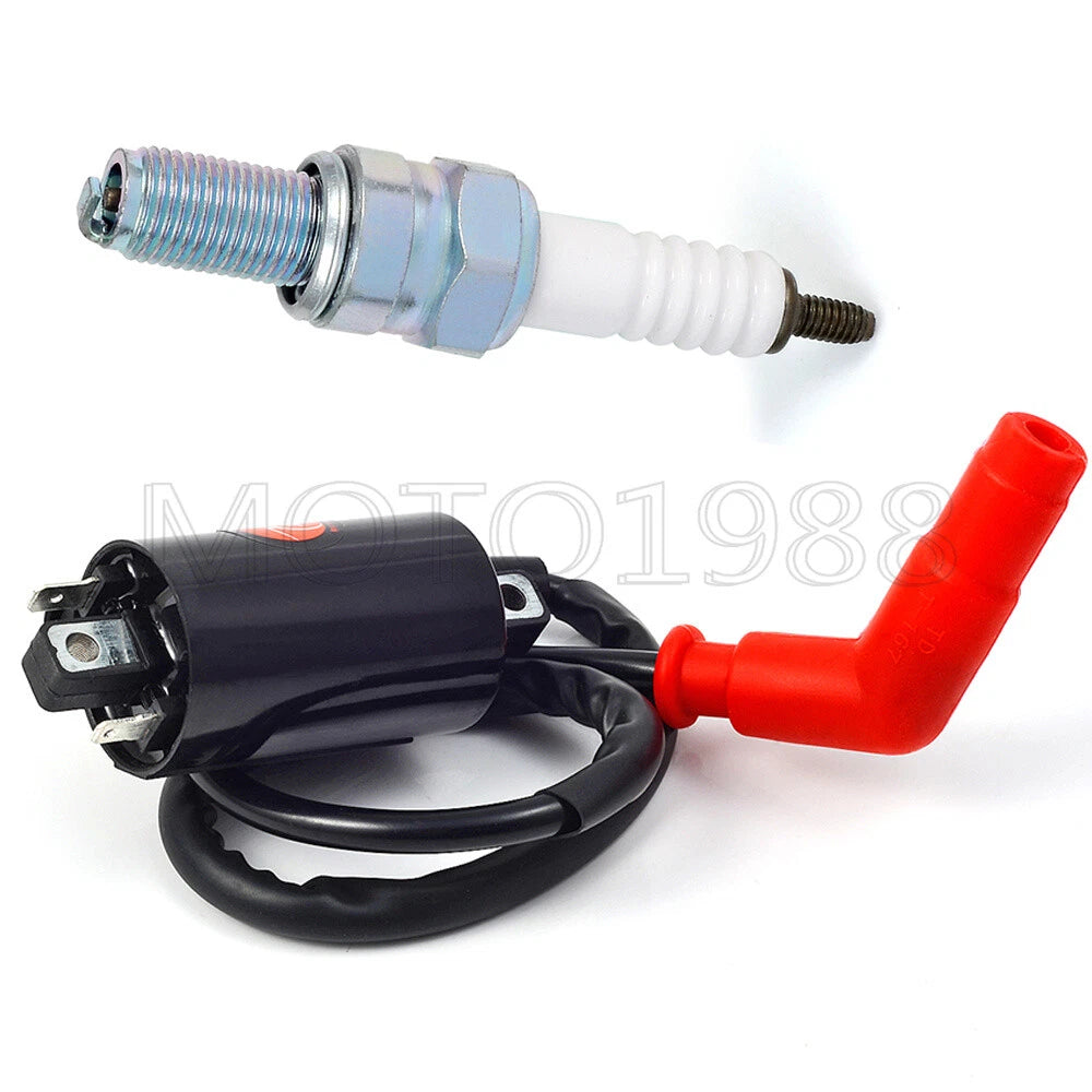 Ignition Coil Starter Relay Spark Plug for Yamaha Raptor 700 YFM700 (2013–2018)