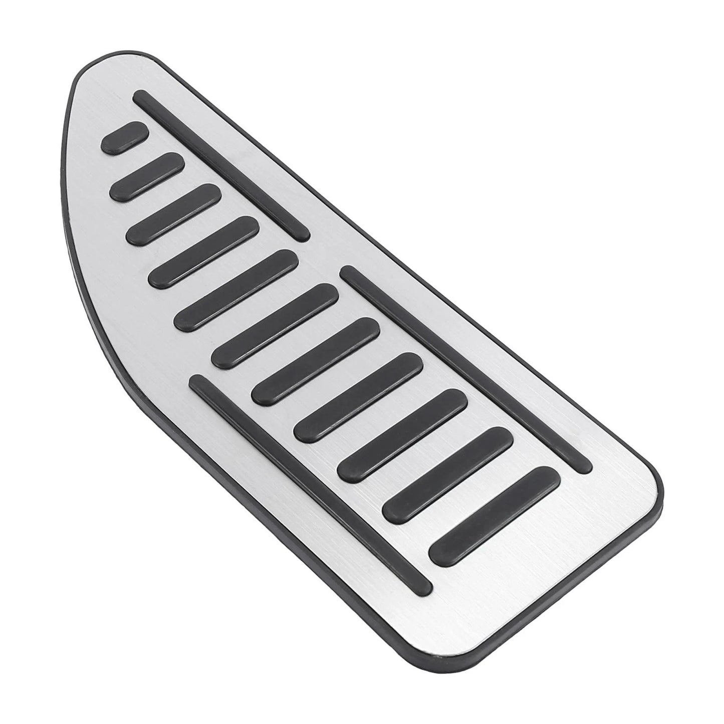 Stainless Steel Rubber Footrest Pedal Pads Cover for Jeep Renegade (2015-2020)