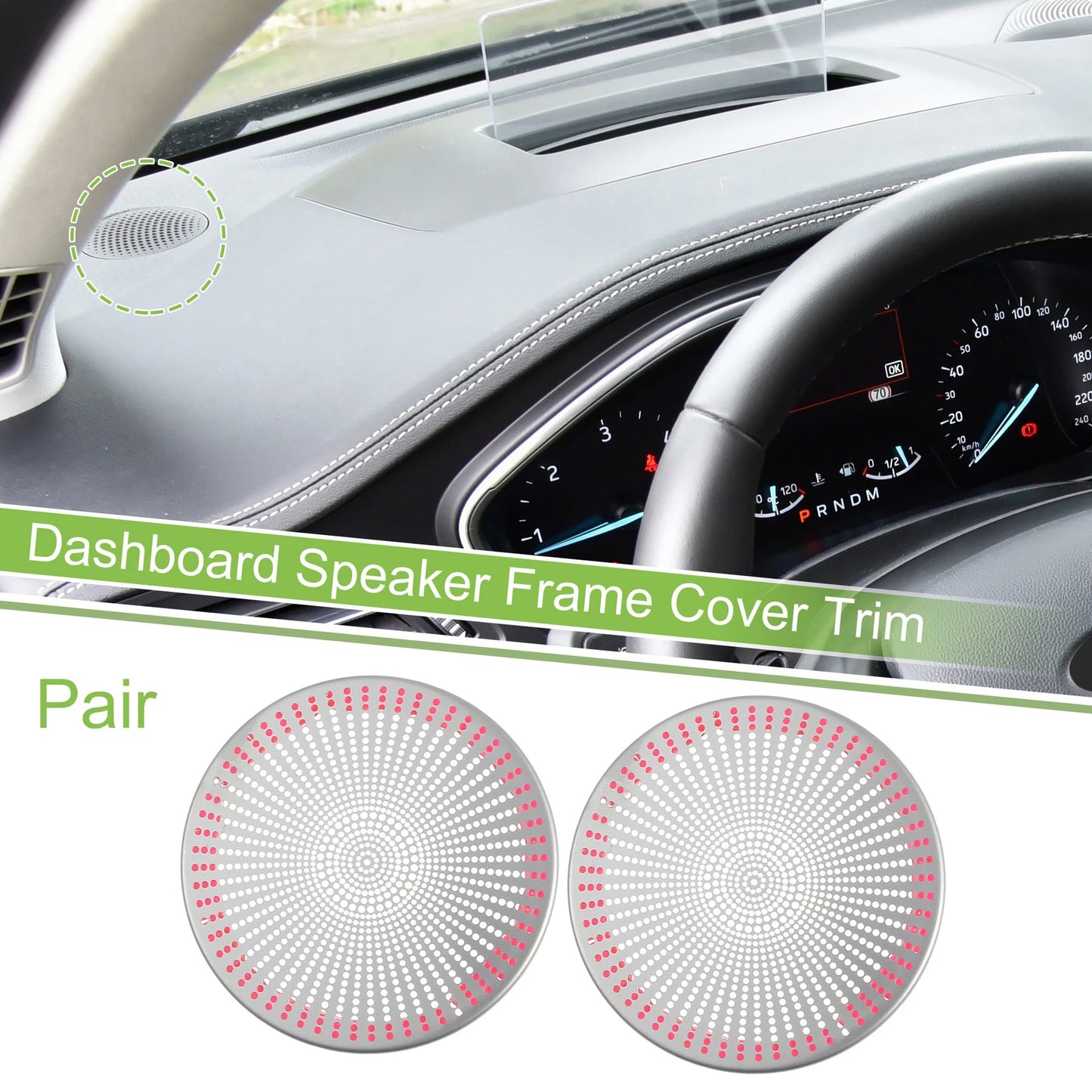 Car Dashboard Speaker Frame Cover Trim for Ford Focus ST (2019-2020)