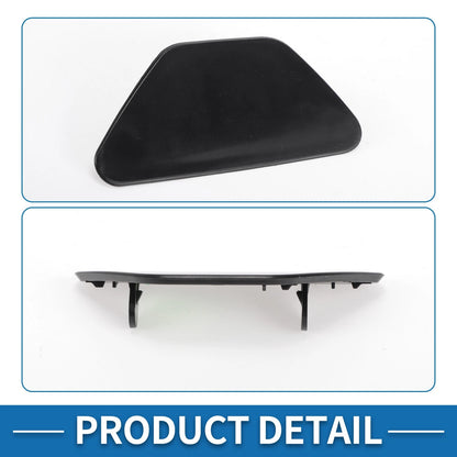 Bumper Headlight Washer Nozzle Cap for BMW M5 (2013-2016) Unpainted Black
