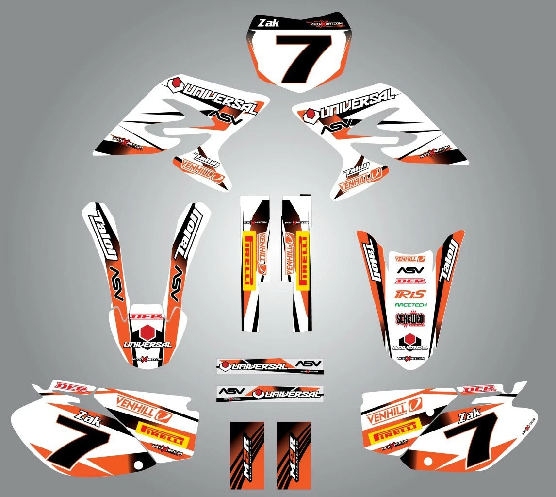 Custom Graphic Kit for KTM 150 (2011-2012)