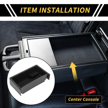 Center Console Organizer Insert Tray for Ford Maverick (2022-2024) Black