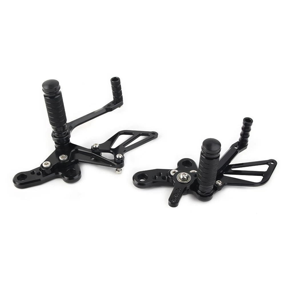 Moto Rear Set Foot Pegs for Suzuki Hayabusa GSX1300R (1999-2008) Black