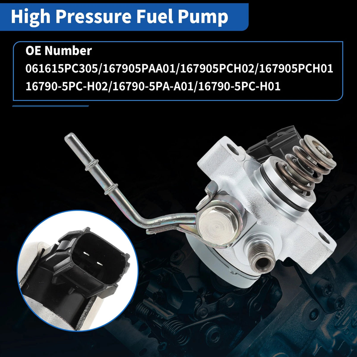 High Pressure Fuel Pump for Honda Civic Si, CR-V (2017-2020)