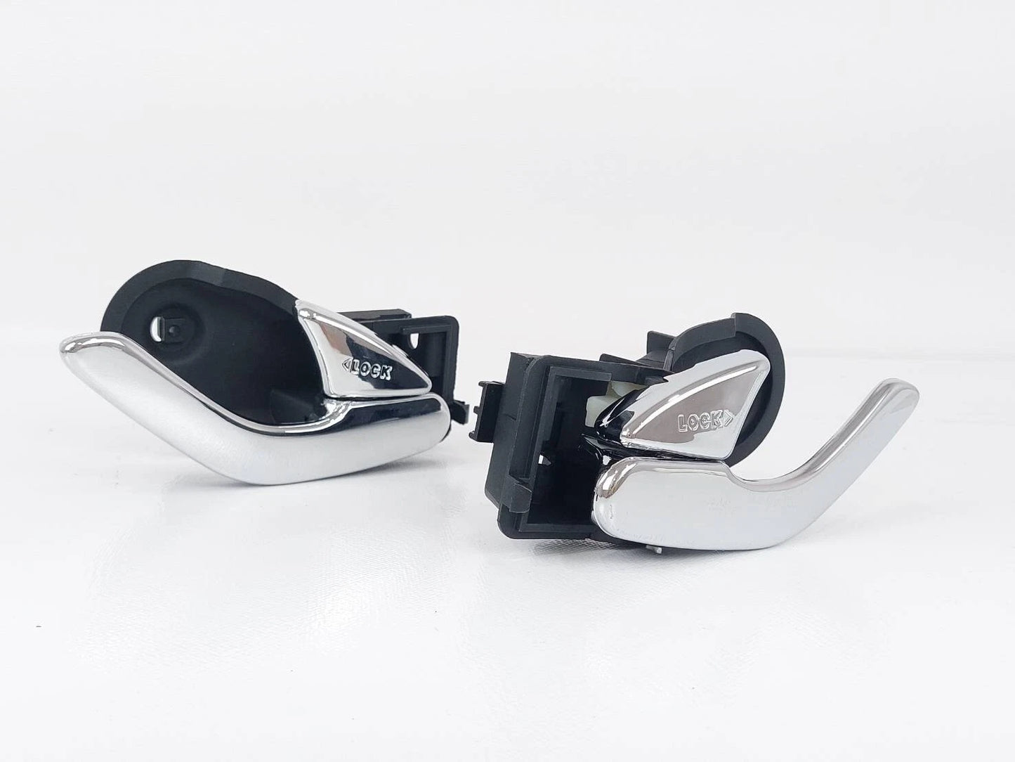 Inner Door Handle for Ford Escape, Mazda Tribute (2001-2012) 2 x Chrome