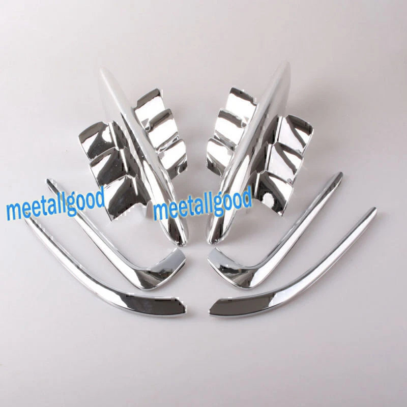Chrome Shark Gills Trim Accent for Honda Goldwing GL1800 (2001-2011)