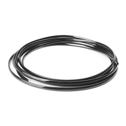4M Car Door Edge Moulding Trim Guard Cover Crash Protector Black