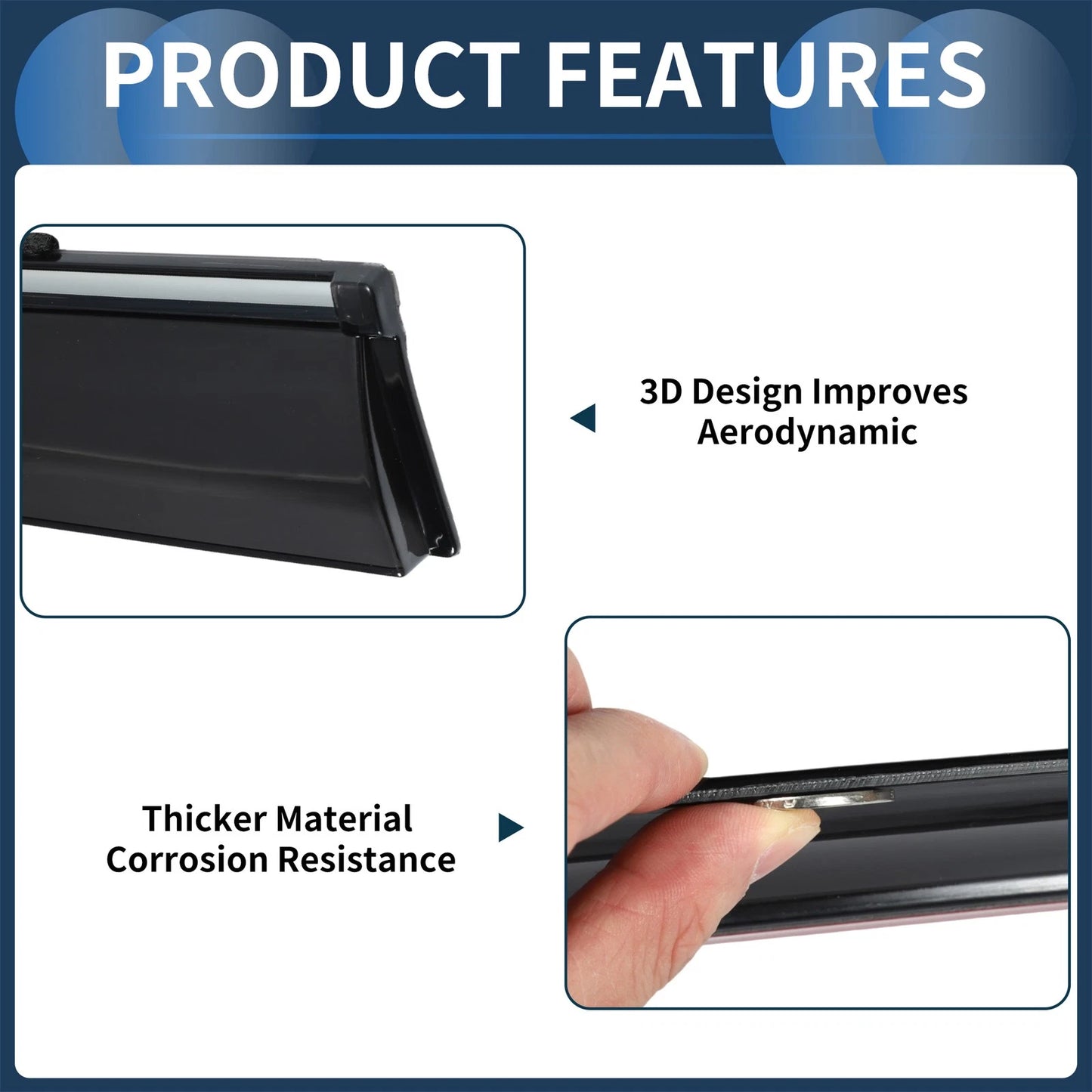Window Deflectors 1 Set for Subaru Outback (2020)