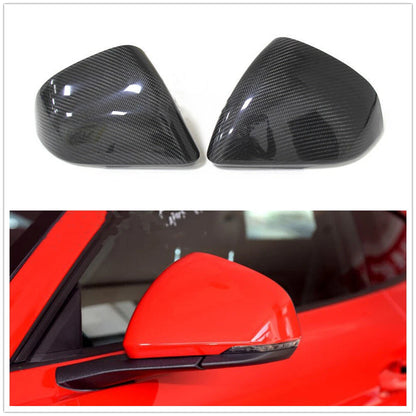 Carbon Fiber Mirror Covers for Ford Mustang (2015-2022)