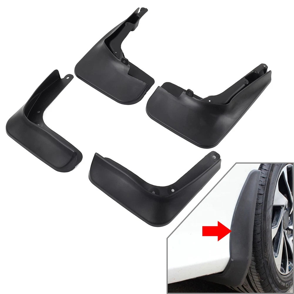 Car Mud Flaps Splash Guards Kit for Ford Fusion (2013-2019)