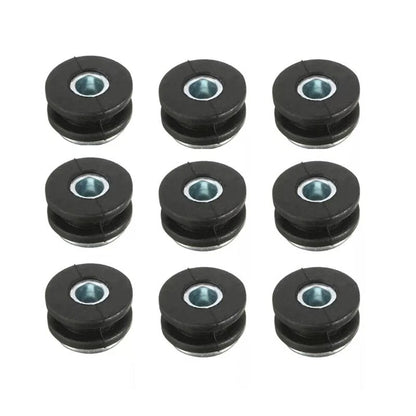 10 x M6 Motorcycle Side Panel Rubbers for Yamaha Honda