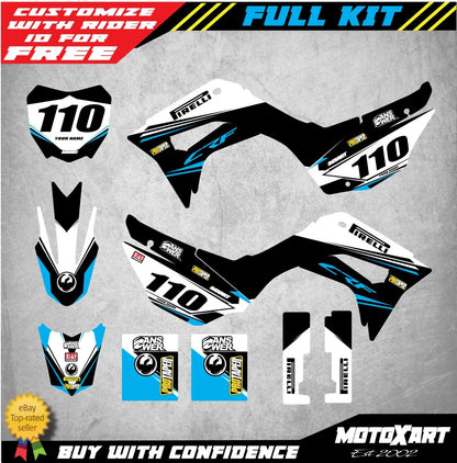 Custom Sticker Kit for Honda CRF 110 (2019-2025) EURO Style