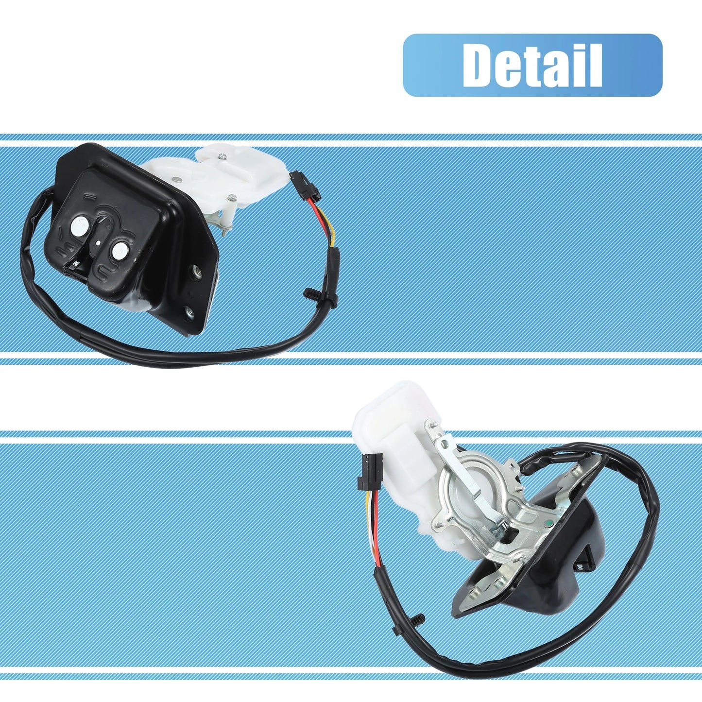 Liftgate Trunk Lid Lock Actuator with Cable for Ford Escape (2013-2019)