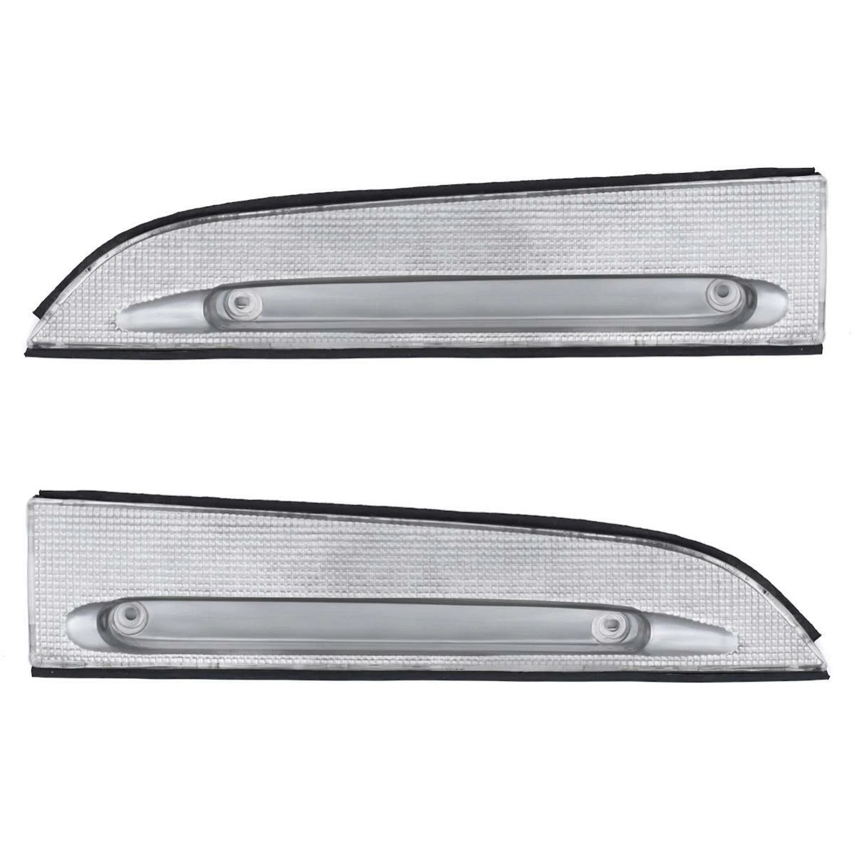 L+R Front Moulding Reflector Lights Fits 1994-06 Isuzu ELF NPR NQR Utility Truck