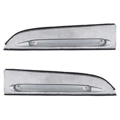 L+R Front Moulding Reflector Lights Fits 1994-06 Isuzu ELF NPR NQR Utility Truck