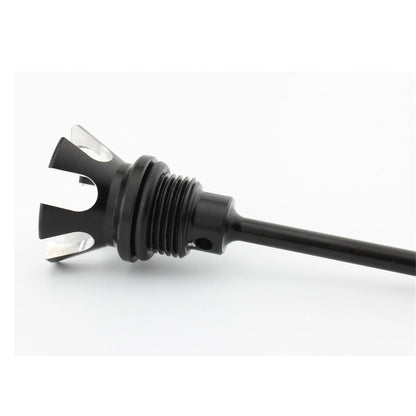 Transmission Oil Fill Plug Dipstick for Harley Fat Boy  1 x Black