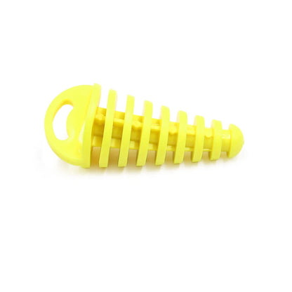 Muffler Wash Plug / 15-38mm / Yellow Rubber Motorcycle Silencer for Motorcycle