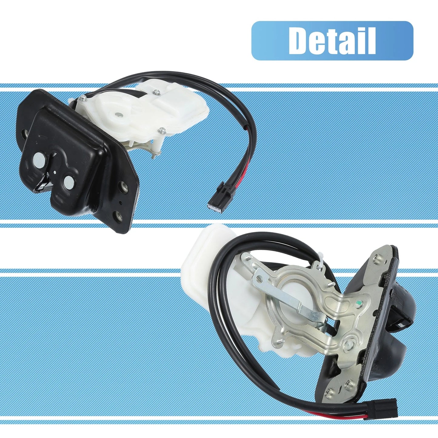 Liftgate Trunk Lid Lock Actuator with Cable for Ford Explorer (2011-2023)