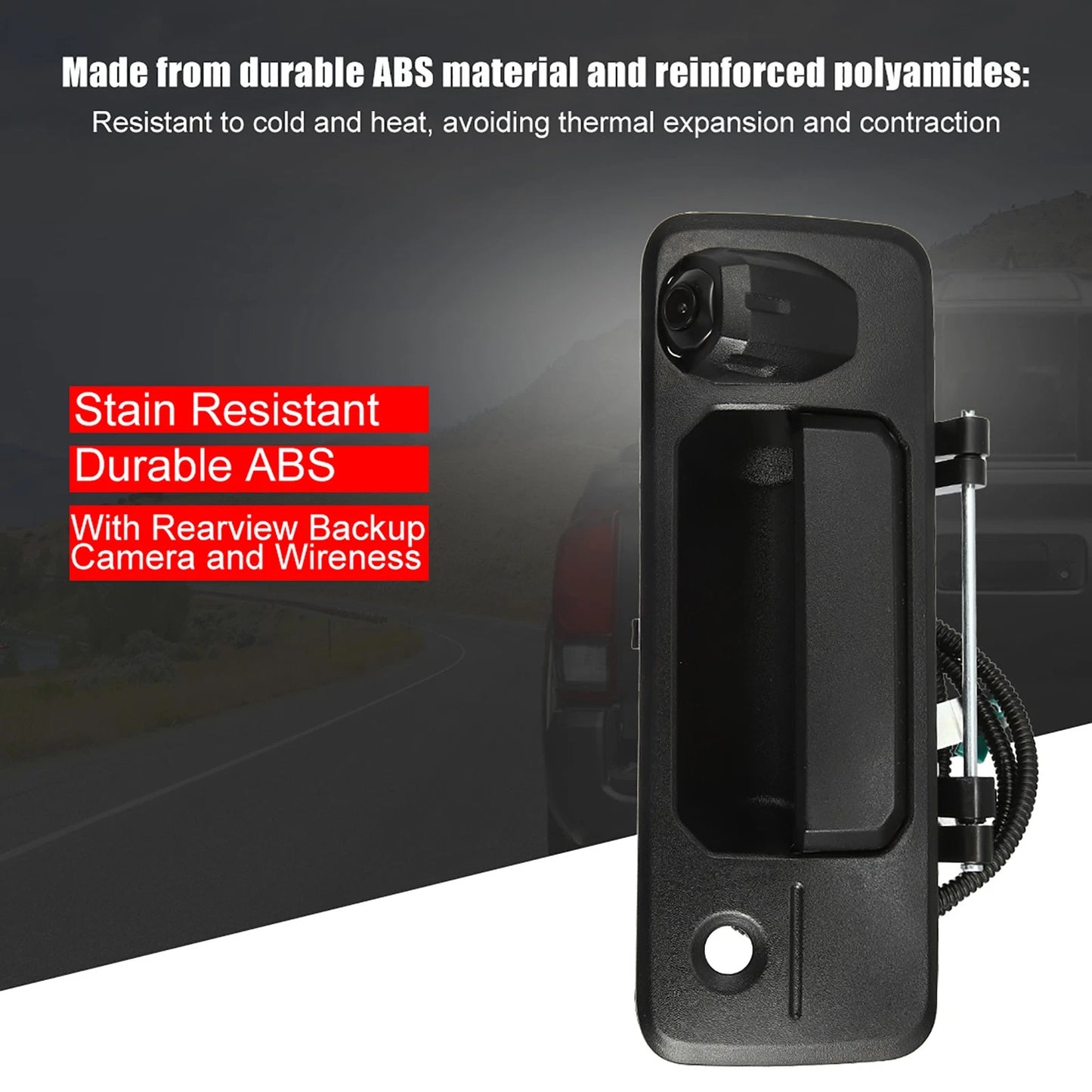 Rear Tailgate Handle & Backup Camera for Toyota (69090-0C091)
