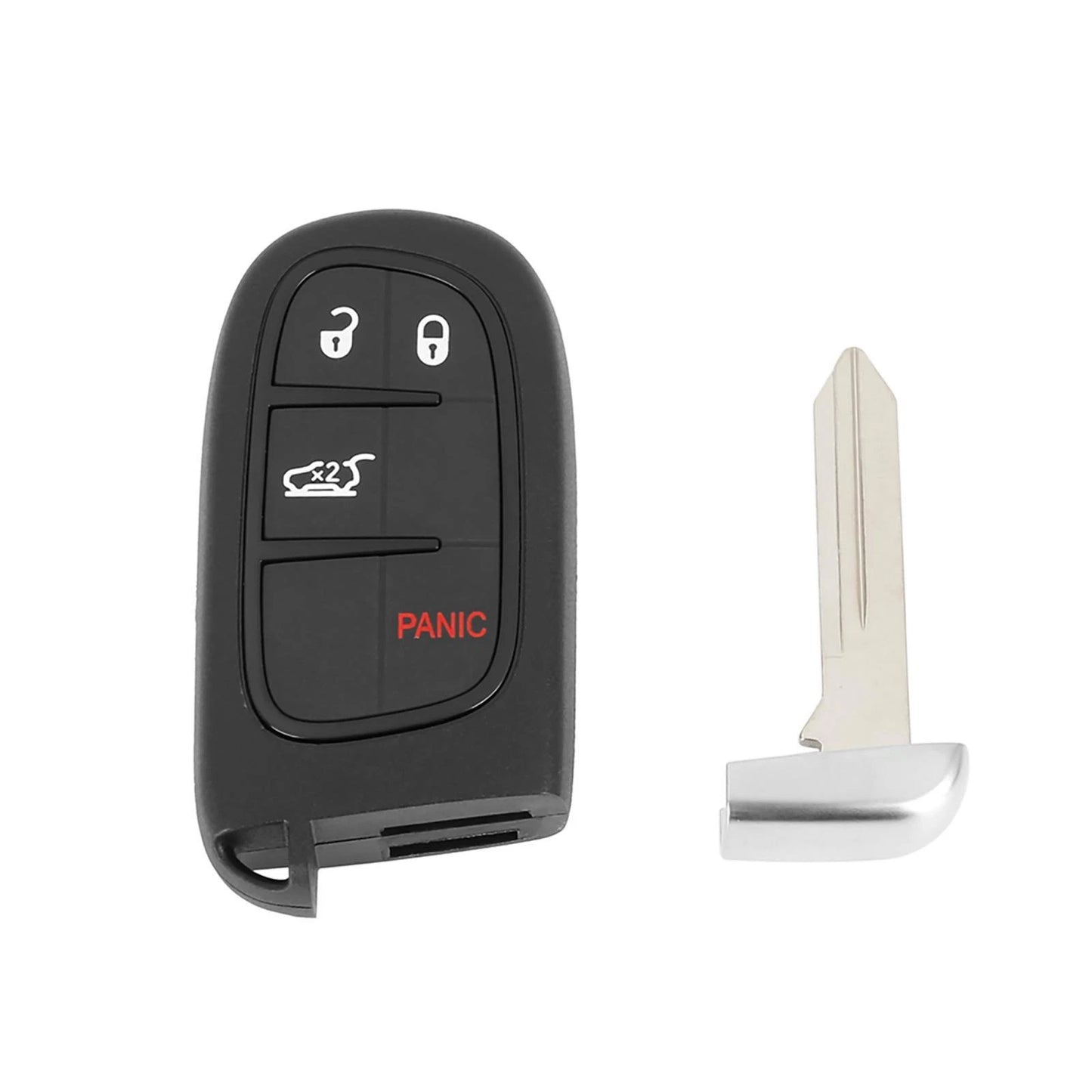 Car Key Shell Case for Jeep Cherokee, Ram 1500, 2500 (2011-2023)