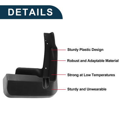 Mud Flaps Splash Guards for Toyota Corolla (2019–2023)
