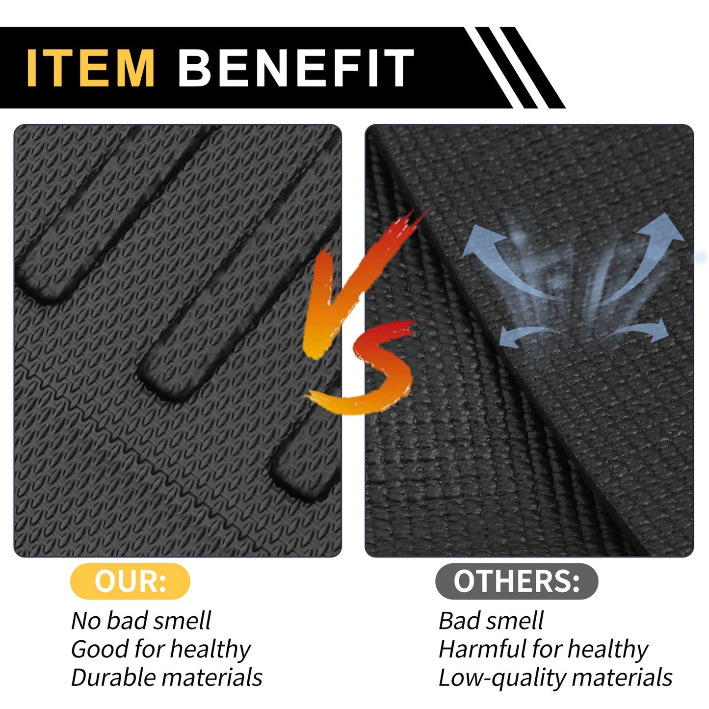 Cargo Liner Rear Trunk Mat Stripe Pattern TPE for BMW X7 (2019-2024)