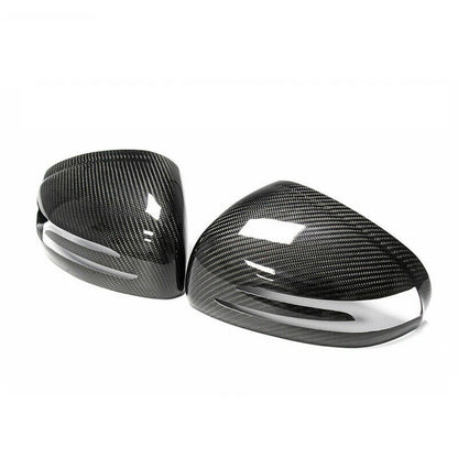 Carbon Fiber Mirror Covers for Benz R172 SLK 200 230 250 350 55 (2010-2023)