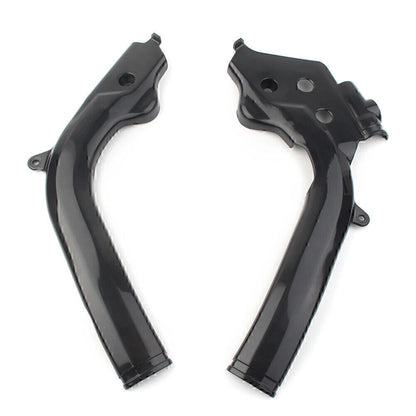 Black Plastic Frame Guards for KTM SX SXF EXC 125 250 350 450 (2016-2018)
