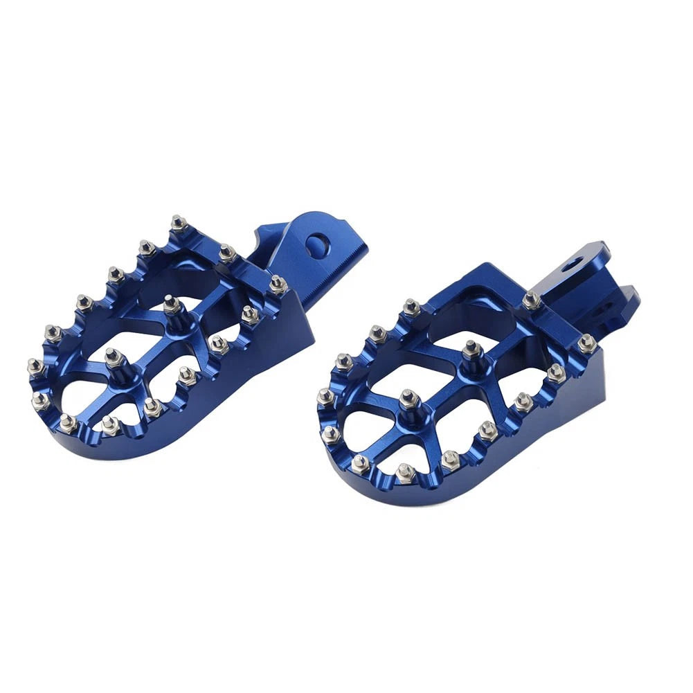 Blue Foot Pegs for Sur Ron S/X & Honda CRF 150F 230F (2003-2019)