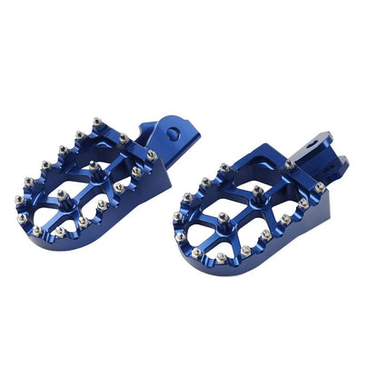 Blue Foot Pegs for Sur Ron S/X & Honda CRF 150F 230F (2003-2019)