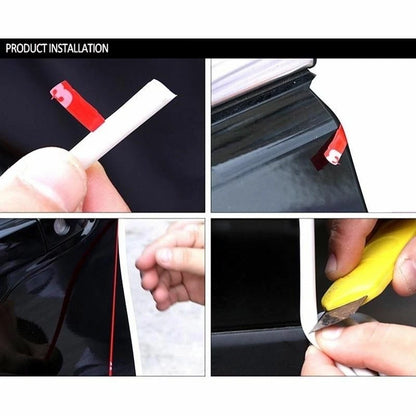 16ft U Shape Rubber Seal Car Door Edge Guard Trim for Various Makes & Models